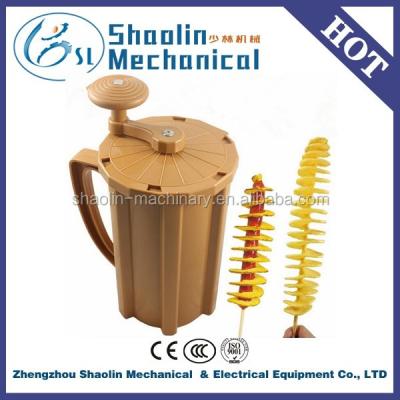 China Hot Selling Potato Machines Potato Tower Machine Crunchy Snacks Maker Machine for sale