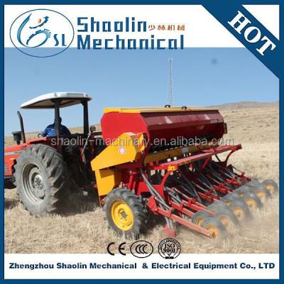 China Hot Sale Seeding And Fertilizering Hand Push Seeder With Fertilizer Spreader for sale