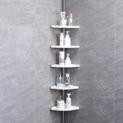 China Type 2023 New Multi Shower Storage Rack Corner Rack Stainless Steel Bathroom Floor Sale Shelves for sale