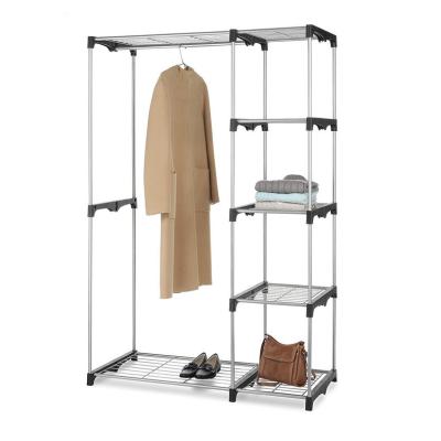 China Behind The Doors/On Walls Metal Coat Rack Multifunctional Coat Rack Garment Rack Clothing Rack for sale