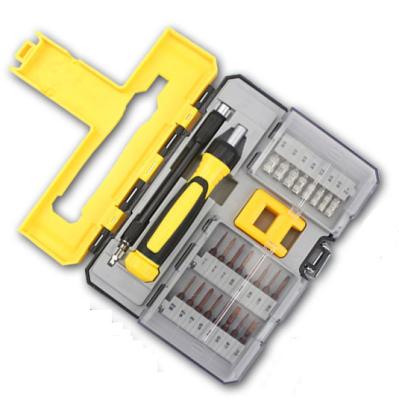 China Plastic 26 In 1 Drivers Professional Ratchet Screwdriver Tool Kits Power Screws for sale