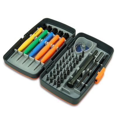 China New Plastic High Quality 45 In 1 Steel Handle Screwdriver Set Mobile Repair Tool And Machinery for sale