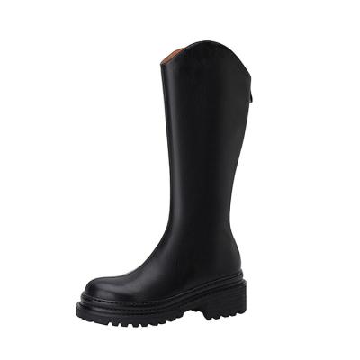 China Deodorization Women Boots Stain Custom Comfortable Thigh High Leather High Quality Ankle Boots for sale