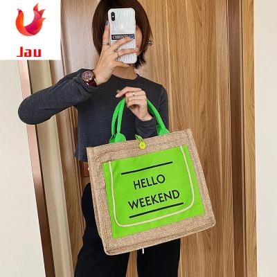 China Wholesale Print Sublimation Beach Travel RFID Summer Promotion Women Starfish Shopping Tote Custom Waterproof Canvas Handbag for sale