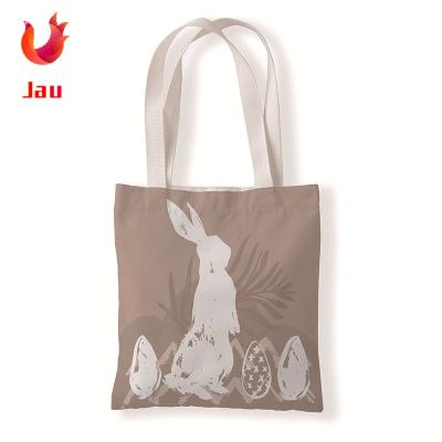 China Large Capacity Thick Canvas Cloth Cotton Foldable Grocery Bag Shopping Tote Bag Custom Printed Logo Wholesale Eco-Friendly Packing for sale