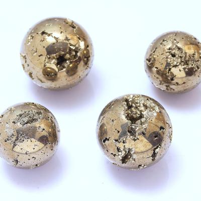 China Wholesale Natural Stone Crystal Ball Polished Pyrite Sphere From China For Sale for sale