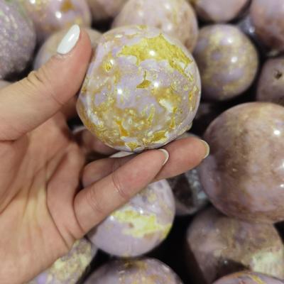 China China Star Light Rose Quartz Crystal Sphere Natural Rock Rose Quartz Crystal Ball For Home Decoration for sale