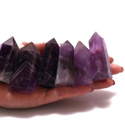 China Natural Amethyst Quartz Crystal Tower of Lucky Crystal Healing Gemstone Lapis Lazuli from China Dropshipping for sale