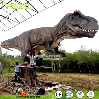 China Outdoor Robotic T-rex Model For Dinosaur Park Huge Dinosaur King for sale