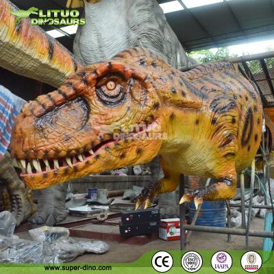 China Wall Decoration Restaurant Deco Animatronic Dinosaur Head LT-GD-BWLT-H1 for sale