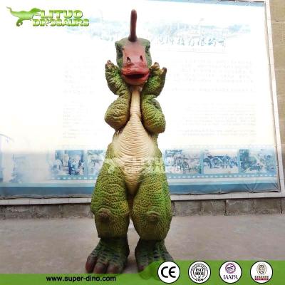 China Tsintaosaurus Costume Dinosaur Interactive Cute Standing Costume LT-GD-QDLKTF-H2 for sale