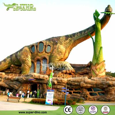 China Customize Giant Fiberglass Dinosaur Statue Restaurant LT-BB-WLDS-H5 for sale