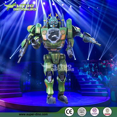 China Remote Control Robot Simulation Step Prop Customized High Height for sale