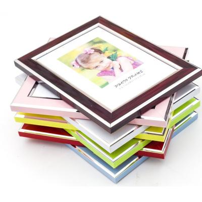 China Plastic Customized Pvc Photo Frame Plastic Wholesale 6x6 Picture Frame for sale