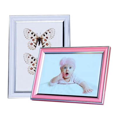 China Plastic Children's creative plastic photo frame Wholesale plastic 5 Inch 6 Inch 7 Inch 8 Inch 10 Inch 4K8KA4 Photo Frame photo wall for sale