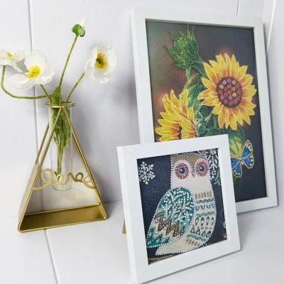 China Square Diamond Picture Frame Pinduoduo Products Creative Hot Selling Paper-Cutting Works Chinese Painting Frame Wholesale Customization for sale