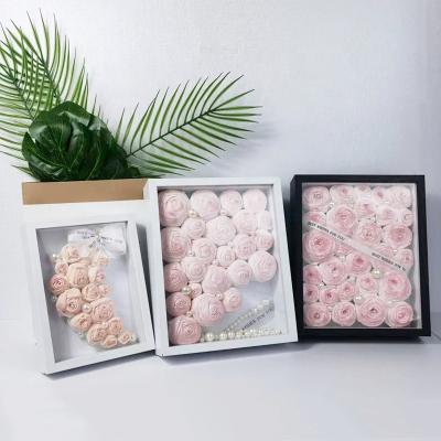 China Wooden Three-dimensional Diy Flower Plant Photo Frame Creative Dry Picture Frame for sale