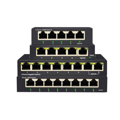 China POE Factory Price Network Switches 8 Port Ethernet Switch for sale