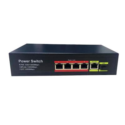 China Gigabit CCTV Network LACP 8 16 24 Port Ethernet Poe OEM 4 Switch 48v 10/100/1000m For Hikvision IP Camera for sale