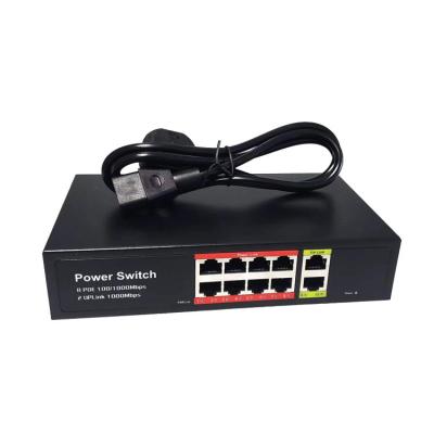 China LACP China Manufacturer Wholesaler Price 8 Ports Poe Ethernet Fiber Switch for sale