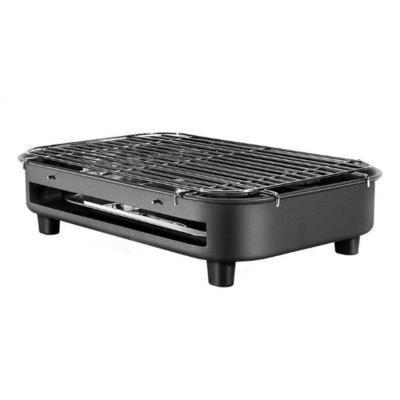 China Hot Sale 1300W Household Smokeless Barbecue Family BBQ Electric Grill With Non-stick Grill for sale