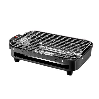 China Wholesaler Electric Electric Black Gill Family Touch Gill Non-Stick Barbecue BBQ Grill Steak Grill OEM 1300W BBQ Grill for sale