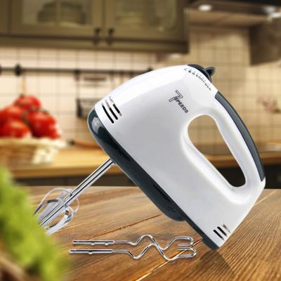 China Electric Beater Ejector Knob 220V 120W 7 Speed ​​Home Kitchen Egg Beater Batter Flour Bread Dough Hand Mixers for sale