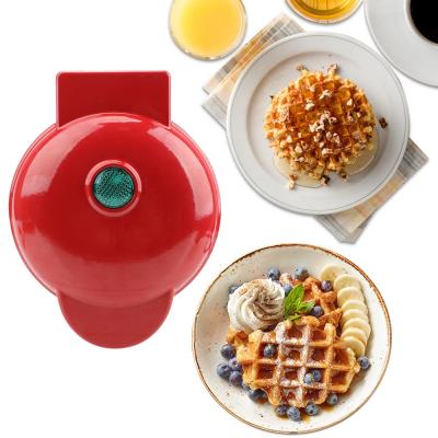 China Belgian Home Electric Non-Stick Mini Waffle Maker Outdoor Portable Pocket Breakfast Waffle Maker for sale