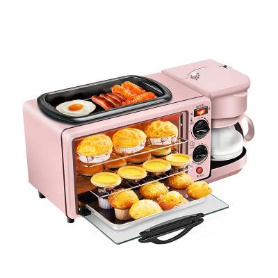 China Multifunctional Hotel Breakfast Machine Convenient 3 in 1 Breakfast Maker for Cooking Breakfast and Afternoon Tea for sale