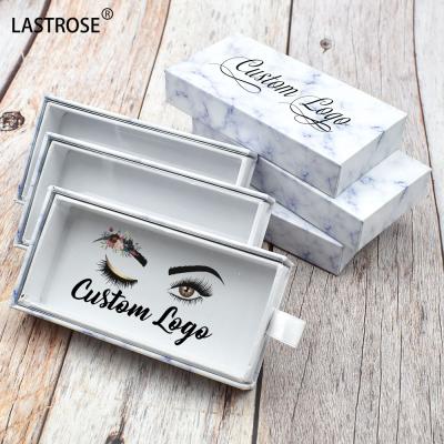 China Handmade Hot Sale Luxury Magnetic Empty Licks Boxes , Sliding Drawer Packaging Fake Lashes With Private Labels for sale