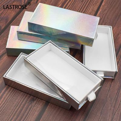 China Soft Luxury Mink Lashes Box Wholesale Soft Lashes Box Case Label Label Eyelash Packaging Seller for sale