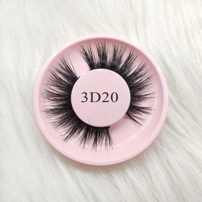 China Wholesale 3d 5d Mink Lashess Long 100% Natural Siberian 3d Mink Eyelashes 18mm Short Eyelashes 20mm for sale