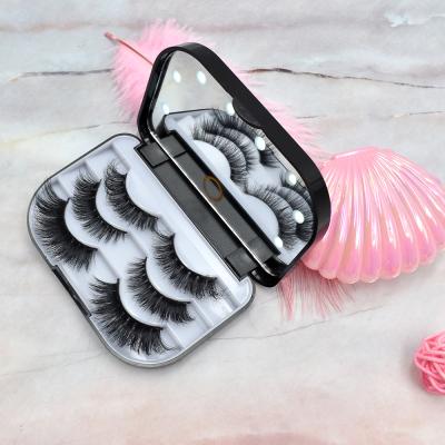 China Double 3D Layered Lashdoll Mink Vendors 100% 3d Mink Lashes Eyelash Supplier 25mm 3d Mink Eyelashes for sale