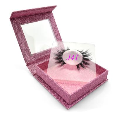 China Wholesale Hi Mink Eyelashes Synthetic False Lashes Wholesale 3D Strip Fake Quality Private Label Price Eyelashes for sale