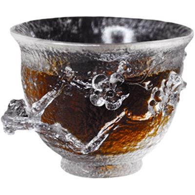 China China factory direct sales of Liuli pure handmade glass tasting cups for sale