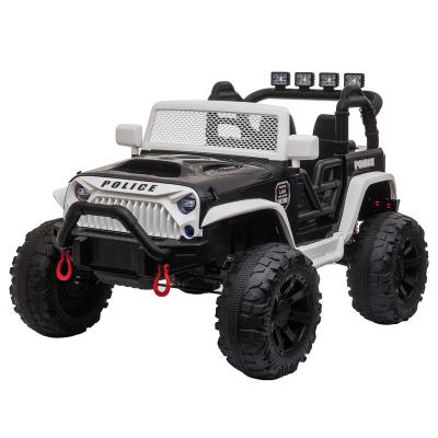 China Ride On Toy 12V 4 Wheeler Battery Operated Electric Police Cars For Kids Ages 6-12 Ride On Toy To Drive for sale