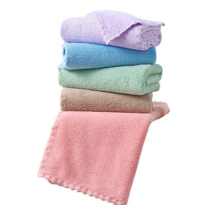 China Compressed Soft Cotton 100% Terry Luxury Hand Absorbent Shower Towels for sale