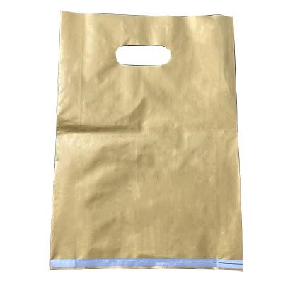 China Recyclable HDPE Custom Plastic Bags die cut bags pe shopping bags for sale