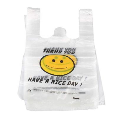 China Recyclable Biodegradable Plastic Home Work Bags Cornstarch Cornstarch Bag Polythene Commodity Packing Shopping Bag for sale