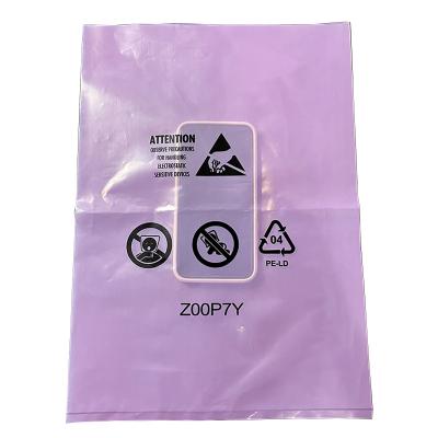 China Wholesale cheap price recyclable plastic esd antistatic shielding bag for electronic components for sale