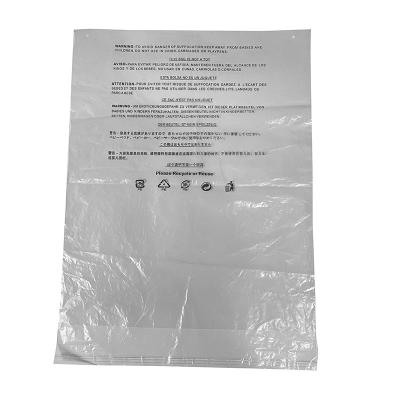 China Eco Friendly Recyclable Hot Selling Resealable Zipper Clothes Packaging Frosted Plastic Ziplock Bag for sale