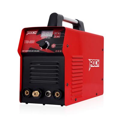 China Hotels TIG-200 IGBT Inverter Cat Muttahida Majlis-e-Amal Arc Pulse Welder Portable Welding Machine for sale