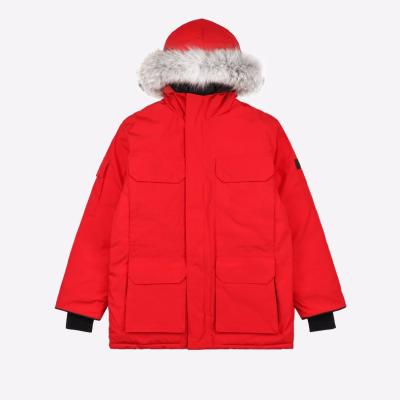 China New Down Men's and Women's 08 Style Warm Goose Jacket Large Waterproof Canadian Windproof Coat 11-7 for sale