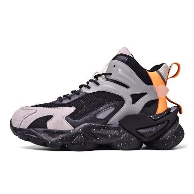 China 2021 New Korean Fashion Rubber Men's Comfortable Affordable Basketball Sneakers for sale