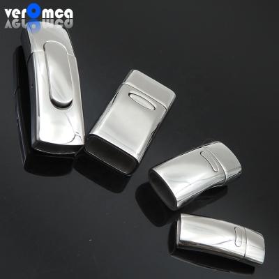 China Connectors for VEROMCA Jewelry Making Wholesale Magnetic Flat Bangle Clasp for sale