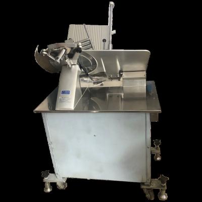 China Industrial Meat Slicer Hotels Industrial Full Automatic Kitchen Meat Cutting Machine High Efficient Capacity for sale