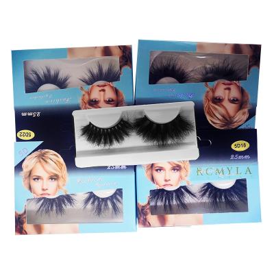 China Luxury Private Label Lightweight Soft Mink Lashes Super Fluffy 3d 5d Mink Strips Eyelash 25mm 25mm Mink Eyelashes for sale