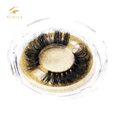 China Full Strip Mink Eyelashes Vendor of 25mm Soft Soft Wholesale Box Mink Lashes Private Label Lash for sale