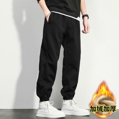 China Anti-wrinkle new launch qualitable jogger pants for mens jogger custom pants solid color casual slacks for sale