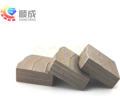 China Shuncheng Good Quality Cutting Market Segmentation Strong Fast Cutting 24*7.4/6.6*20mm Diamond Segments For Granite D1200mm Diamond Segment for sale